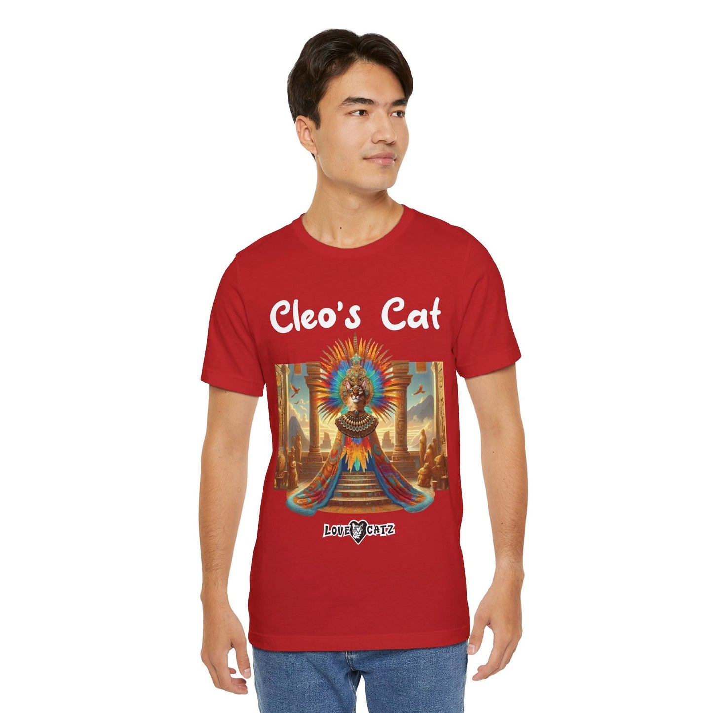 Cleo's Cat Story: T-shirt (S–XL) - Design 01