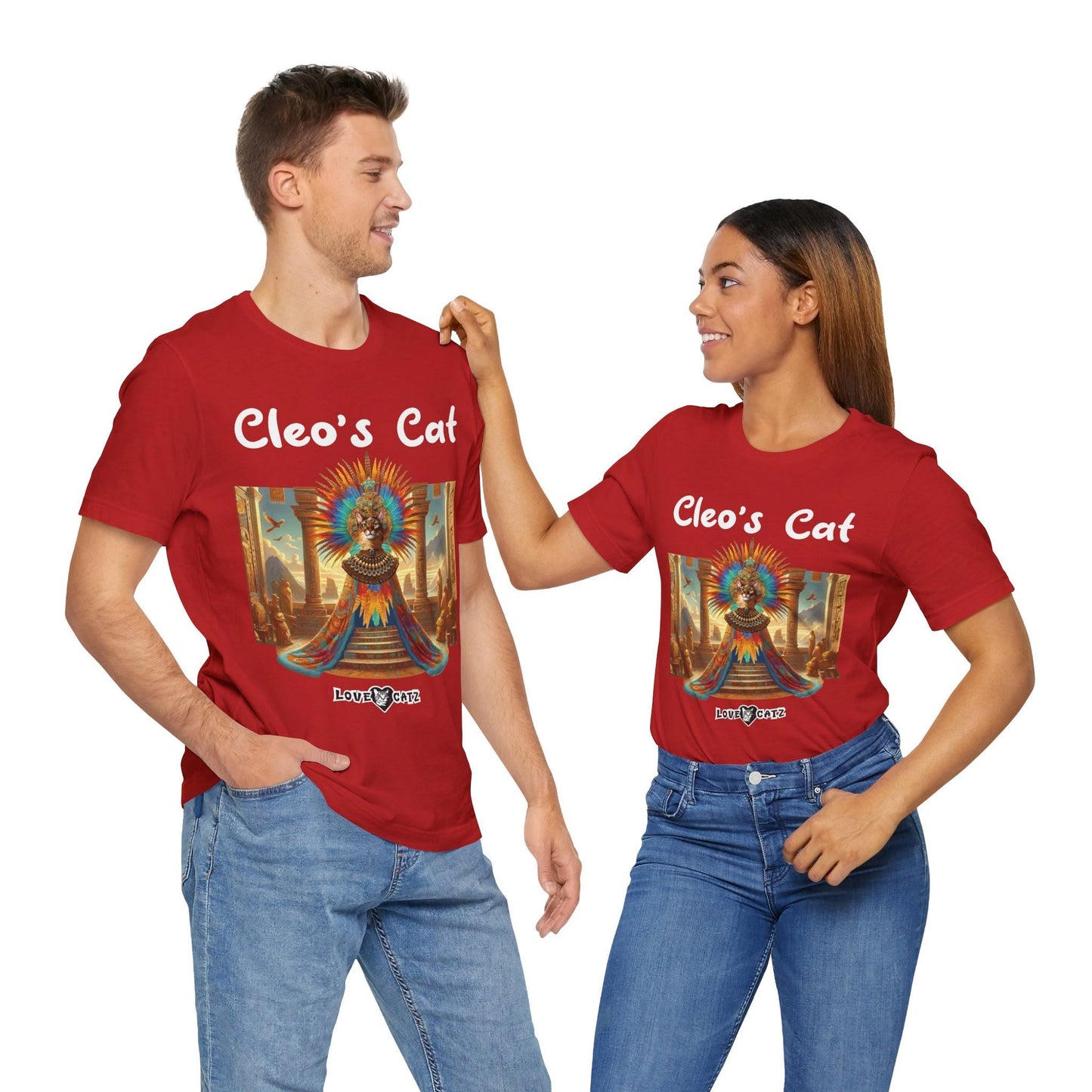 Cleo's Cat Story: T-shirt (S–XL) - Design 01
