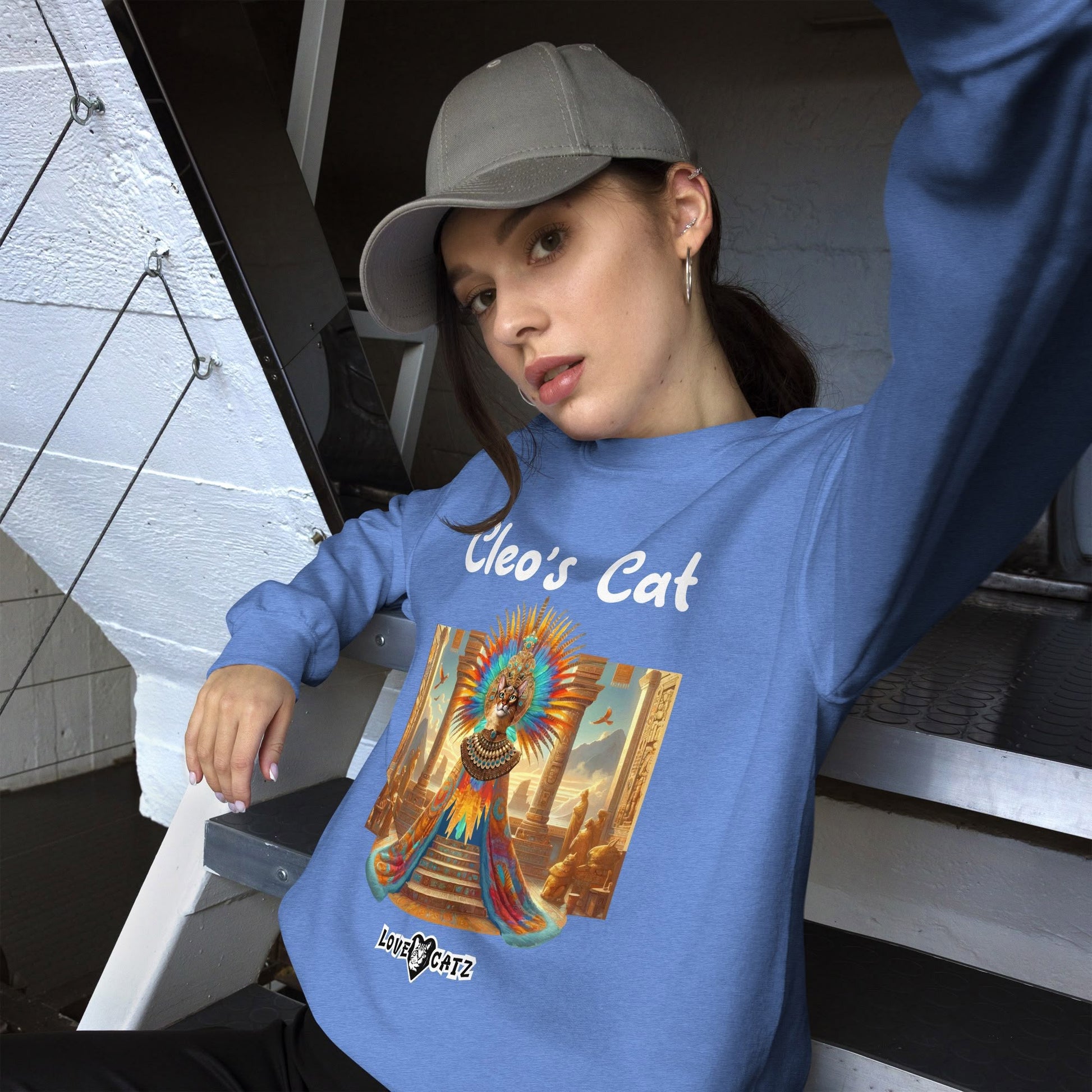 Cleo'sCatStory-Sweatshirt-LoveCatz.Store