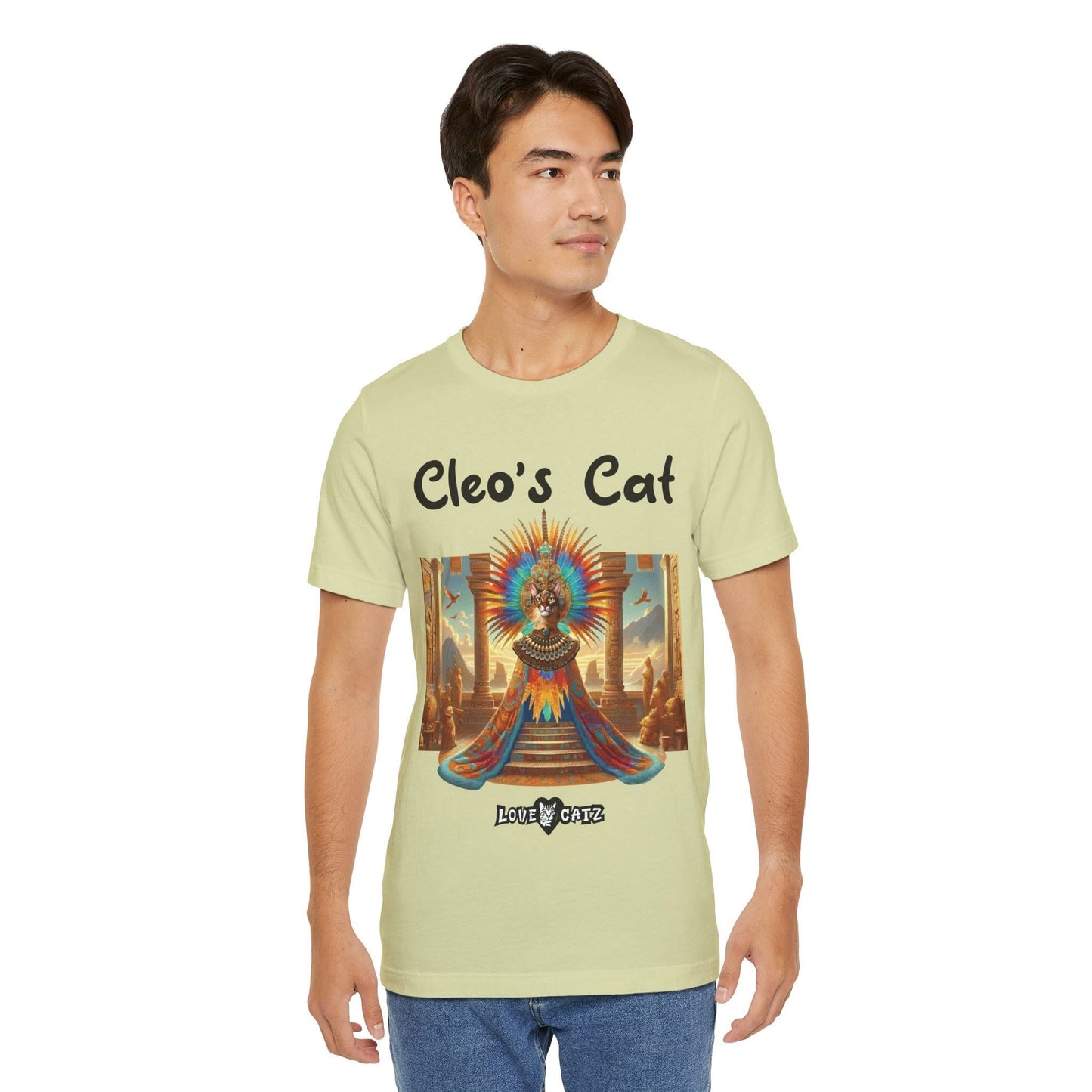 Cleo's Cat Story: T-shirt (S–XL) - Design 01