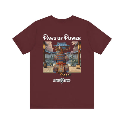 Shogun's Cat Story: T-shirt (2XL–5XL) - Design 01 - Double-Sided