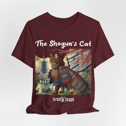 Shogun's Cat Story: T-shirt (2XL–5XL) - Design 01 - Double-Sided