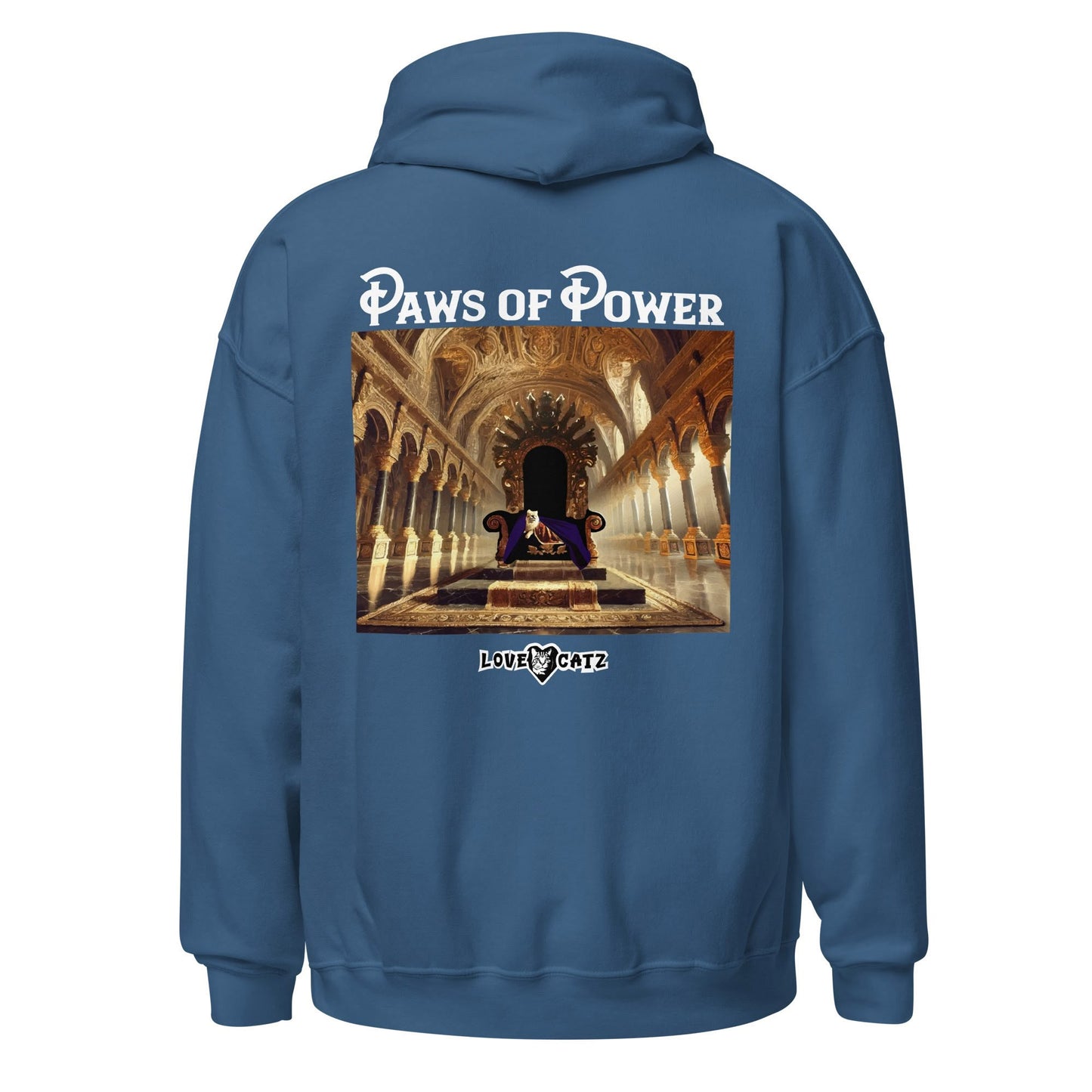Paws of Power: Hoodie (2XL–5XL) - Design 01A