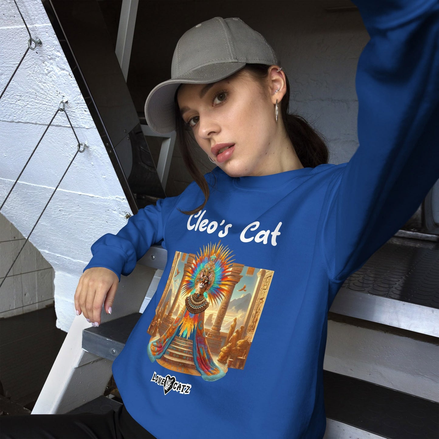 Cleo'sCatStory-Sweatshirt-LoveCatz.Store