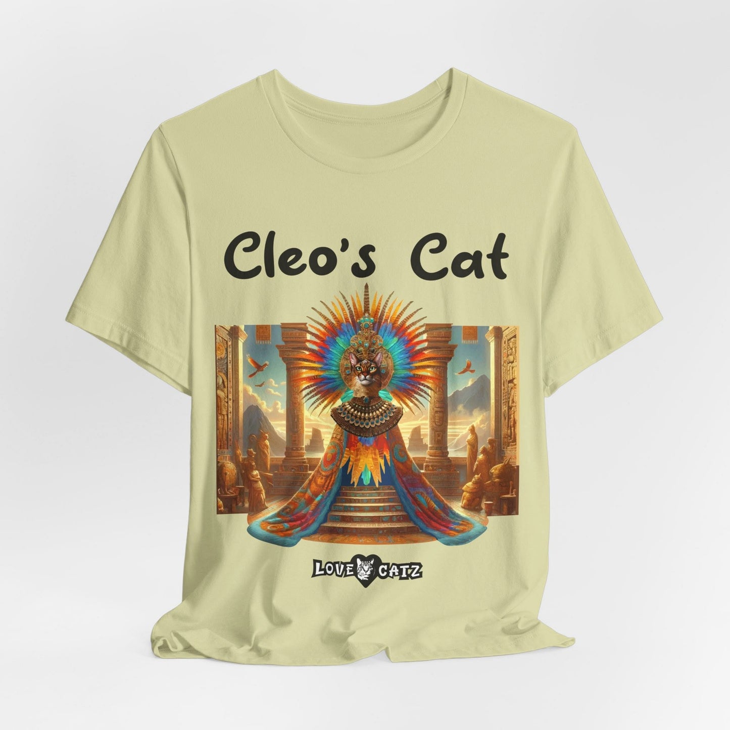 Cleo's Cat Story: T-shirt (2XL–5XL) - Design 01 - Double-Sided
