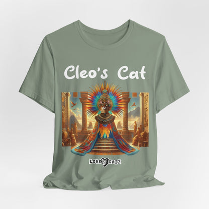 Cleo's Cat Story: T-shirt (S–XL) - Design 01 - Double-Sided