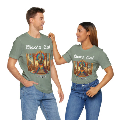 Cleo's Cat Story: T-shirt (S–XL) - Design 01