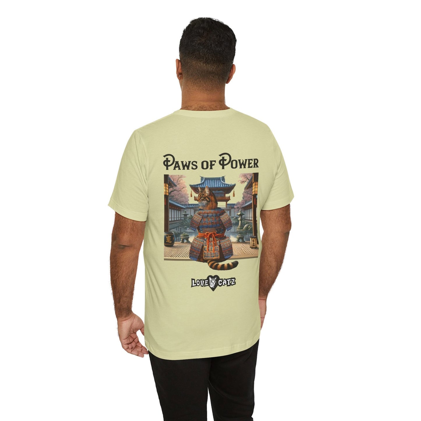 Shogun's Cat Story: T-shirt (2XL–5XL) - Design 01 - Double-Sided