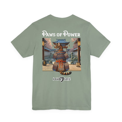 Shogun's Cat Story: T-shirt (S–XL) - Design 01 - Double-Sided