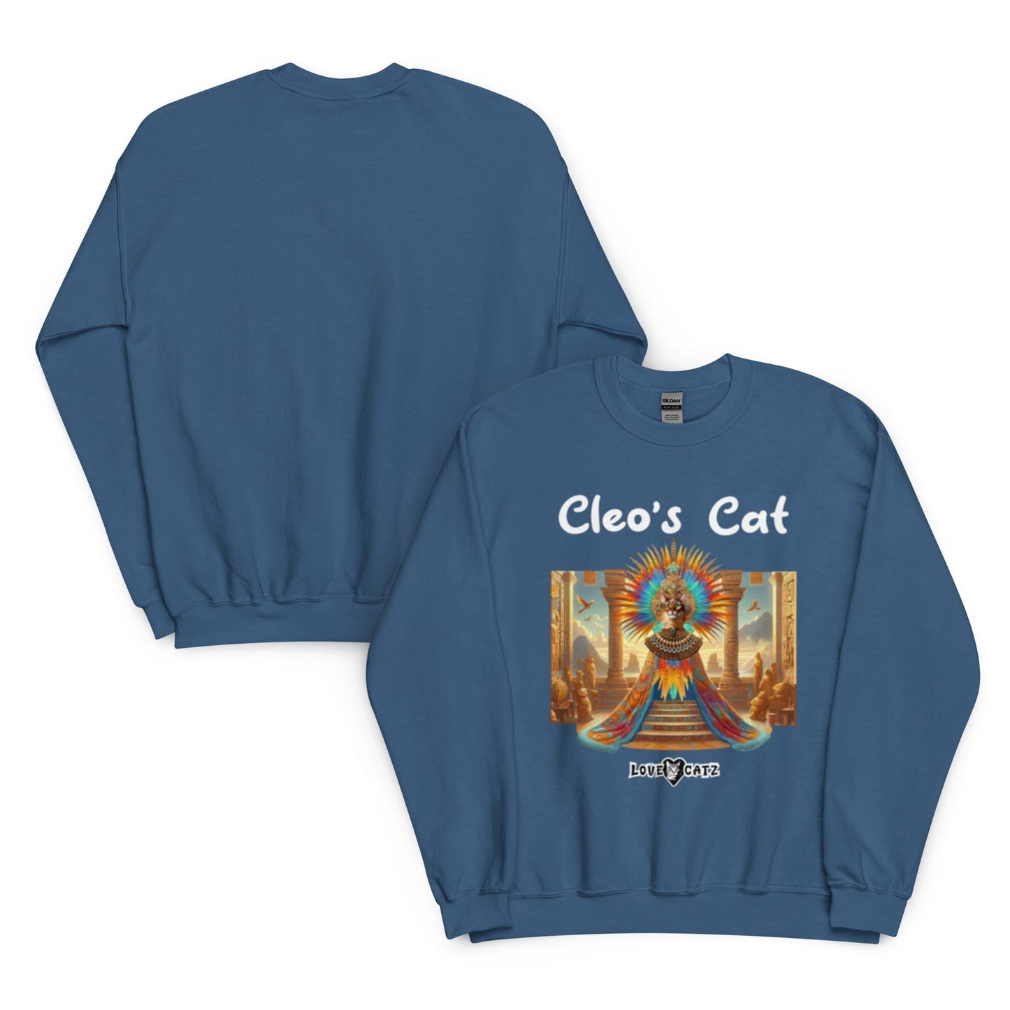 Cleo'sCatStory-Sweatshirt-LoveCatz.Store