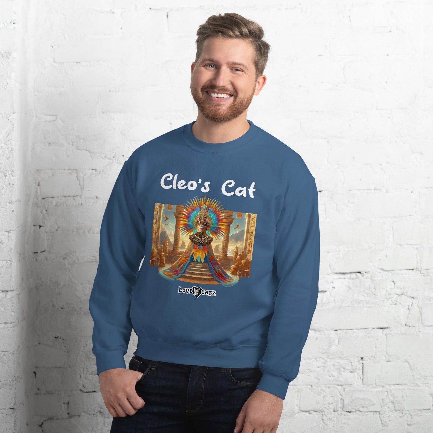Cleo'sCatStory-Sweatshirt-LoveCatz.Store