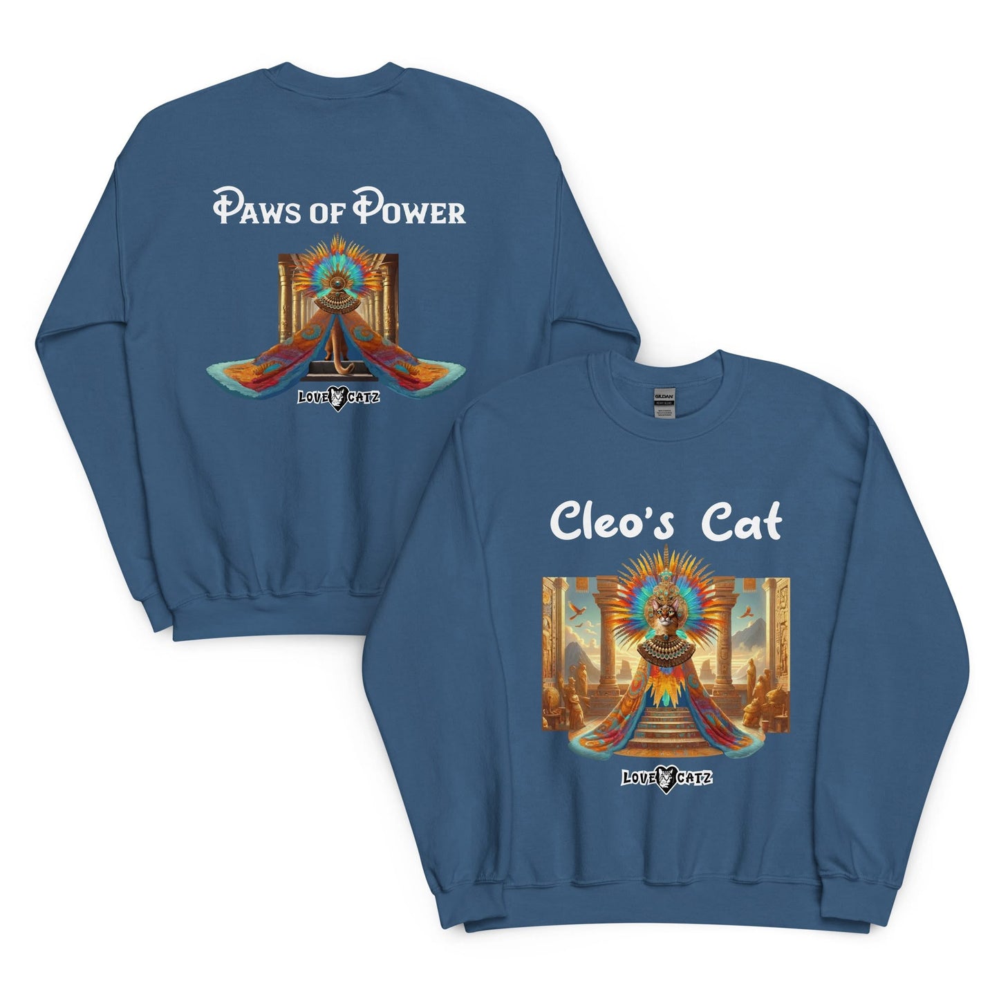 Cleo'sCatStory-Sweatshirt-LoveCatz.Store