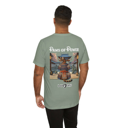 Shogun's Cat Story: T-shirt (2XL–5XL) - Design 01 - Double-Sided
