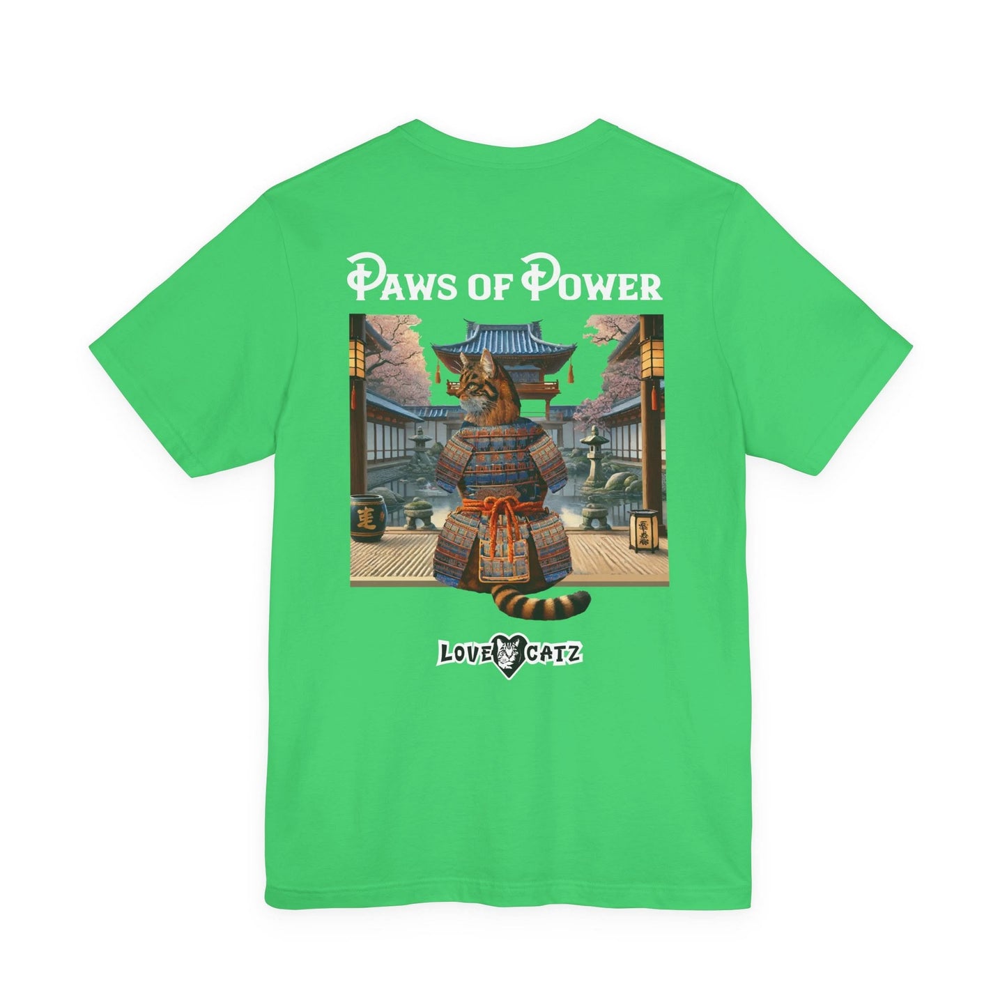 Shogun's Cat Story: T-shirt (S–XL) - Design 01 - Double-Sided
