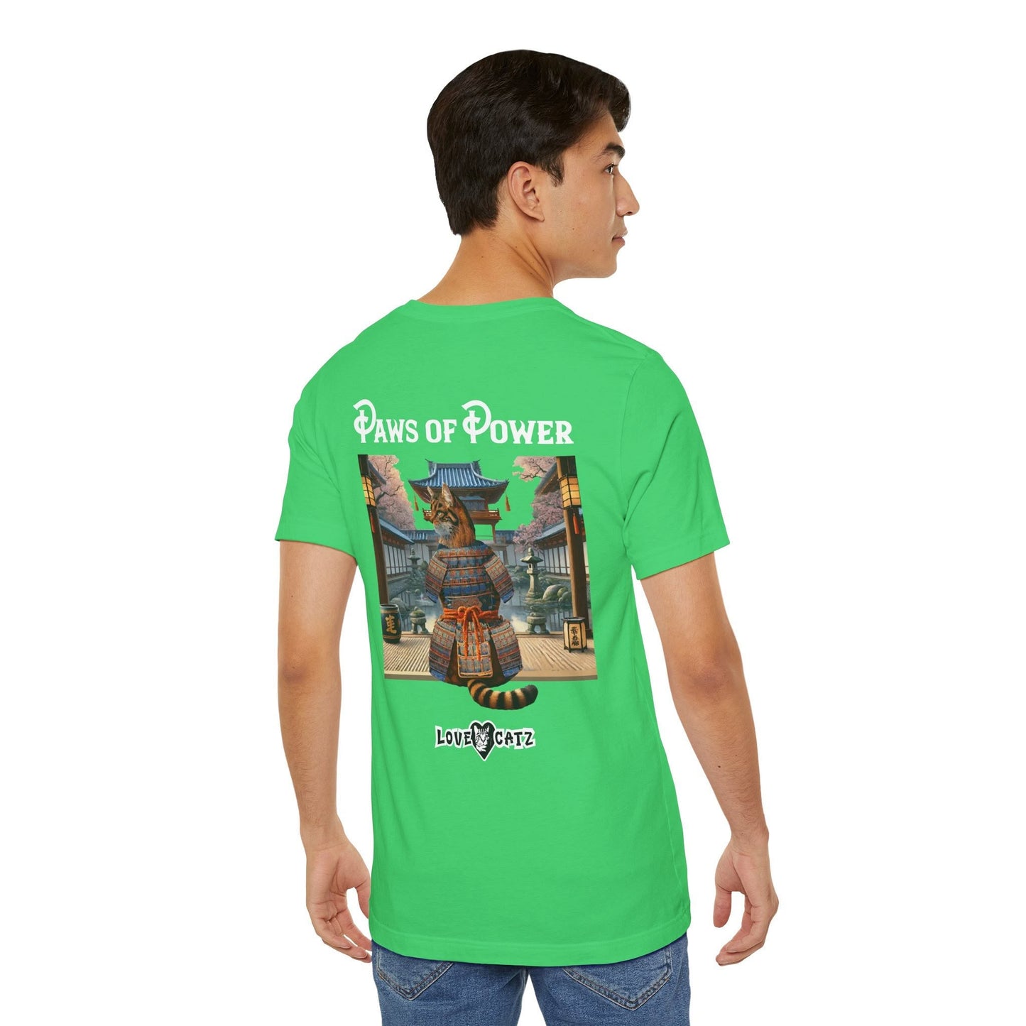 Shogun's Cat Story: T-shirt (S–XL) - Design 01 - Double-Sided