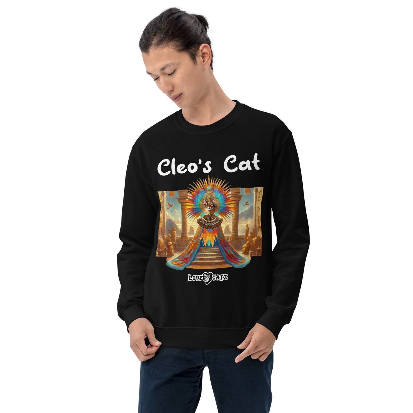 Cleo'sCatStory-Sweatshirt-LoveCatz.Store