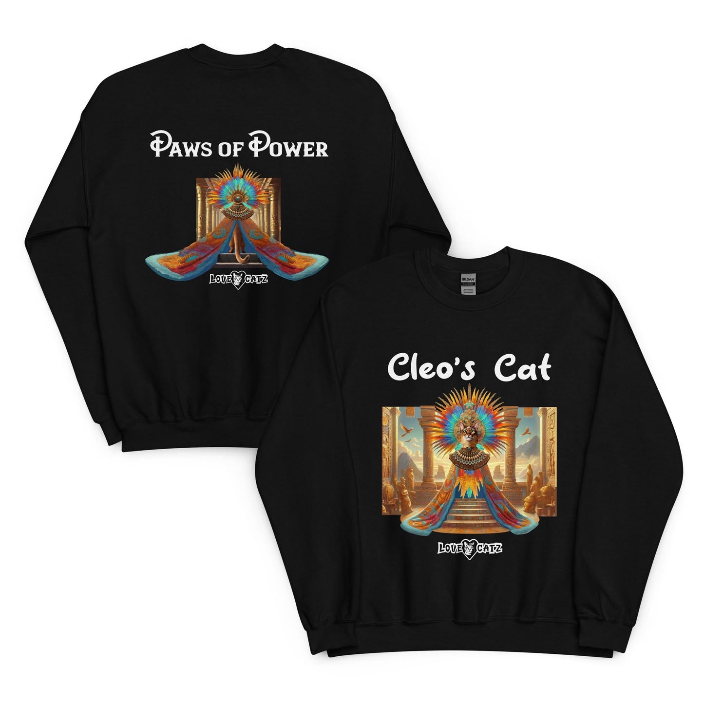 Cleo'sCatStory-Sweatshirt-LoveCatz.Store