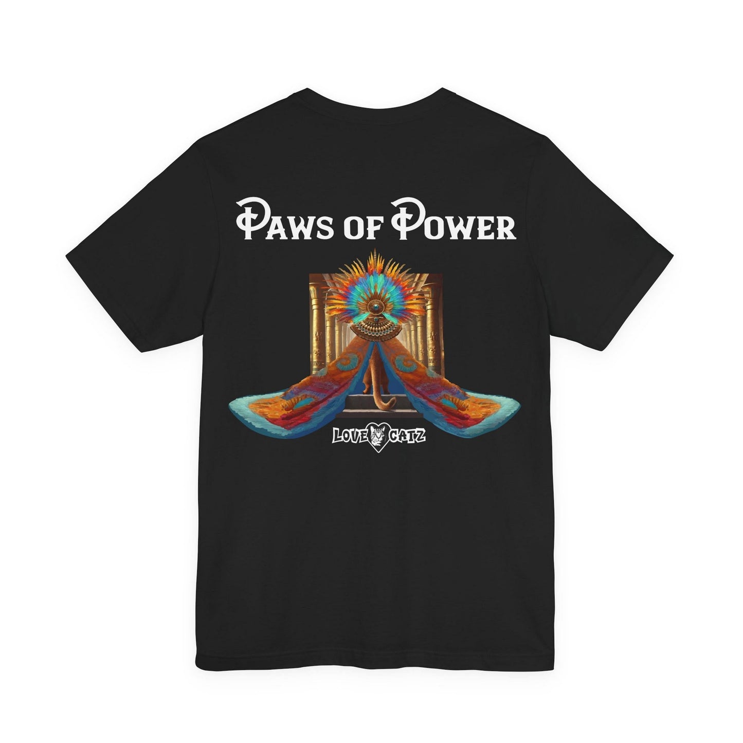 Cleo's Cat Story: T-shirt (2XL–5XL) - Design 01 - Double-Sided