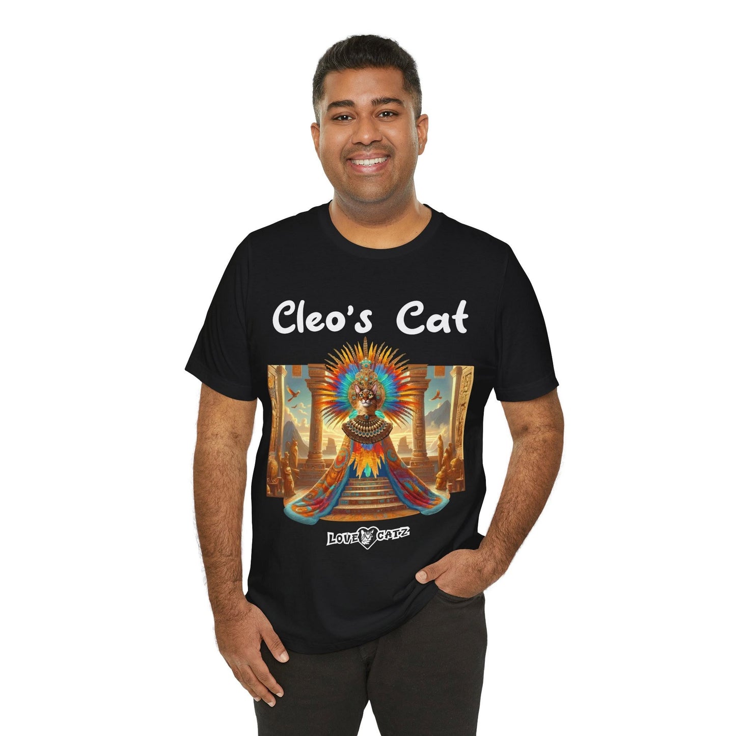 Cleo's Cat Story: T-shirt (2XL–5XL) - Design 01