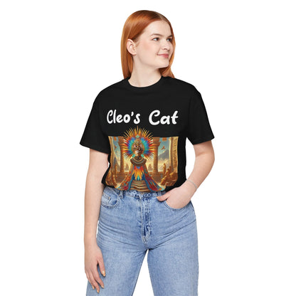 Cleo's Cat Story: T-shirt (S–XL) - Design 01