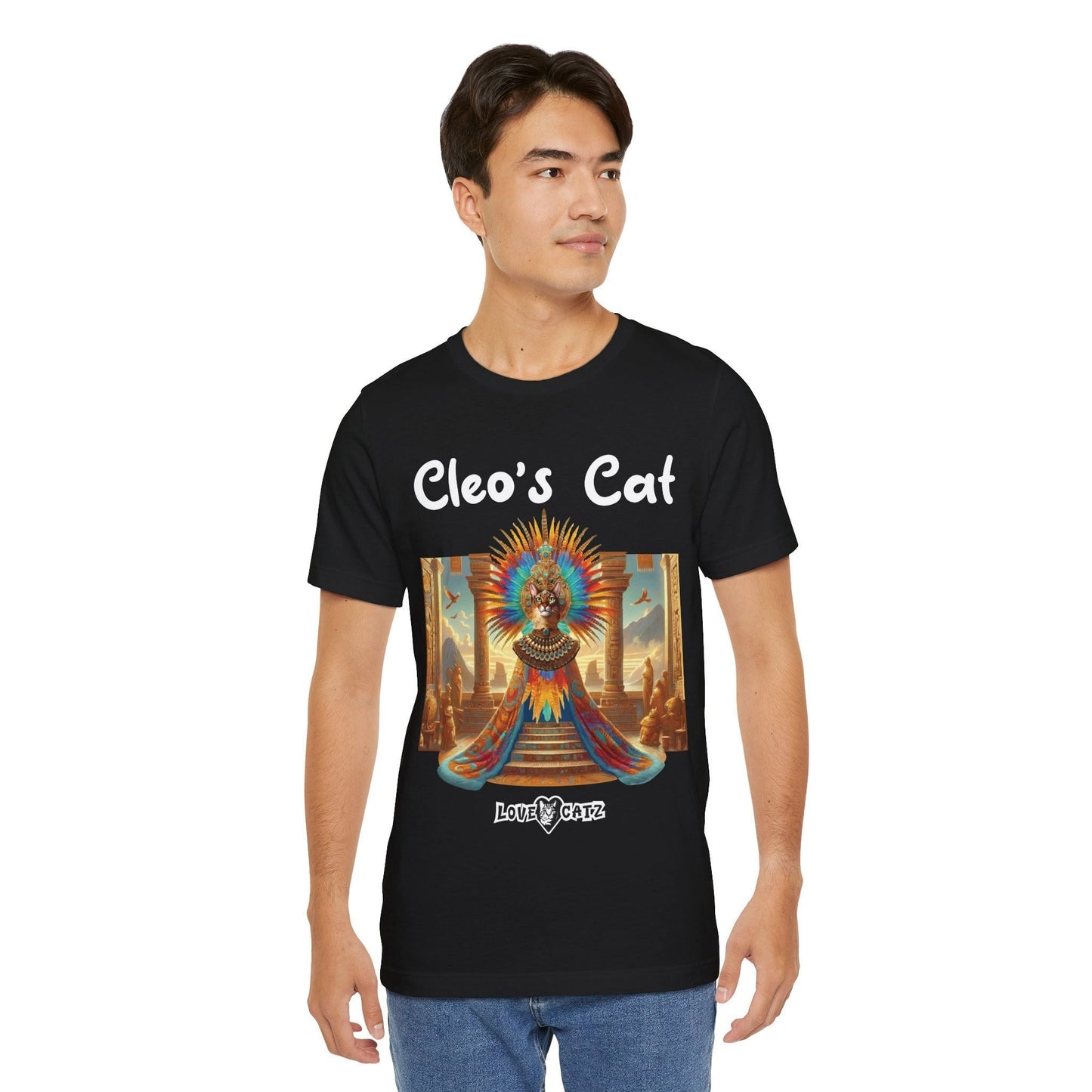Cleo's Cat Story: T-shirt (S–XL) - Design 01