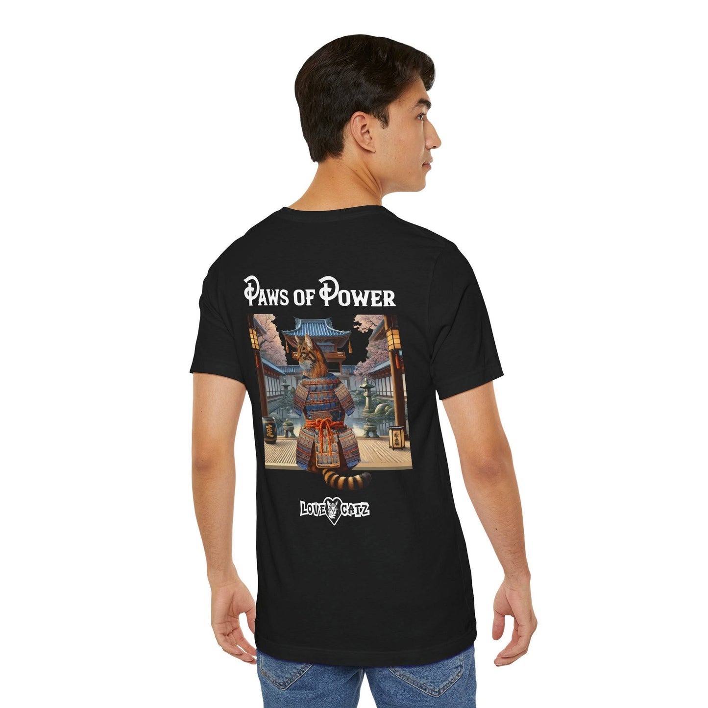 Shogun's Cat Story: T-shirt (S–XL) - Design 01 - Double-Sided
