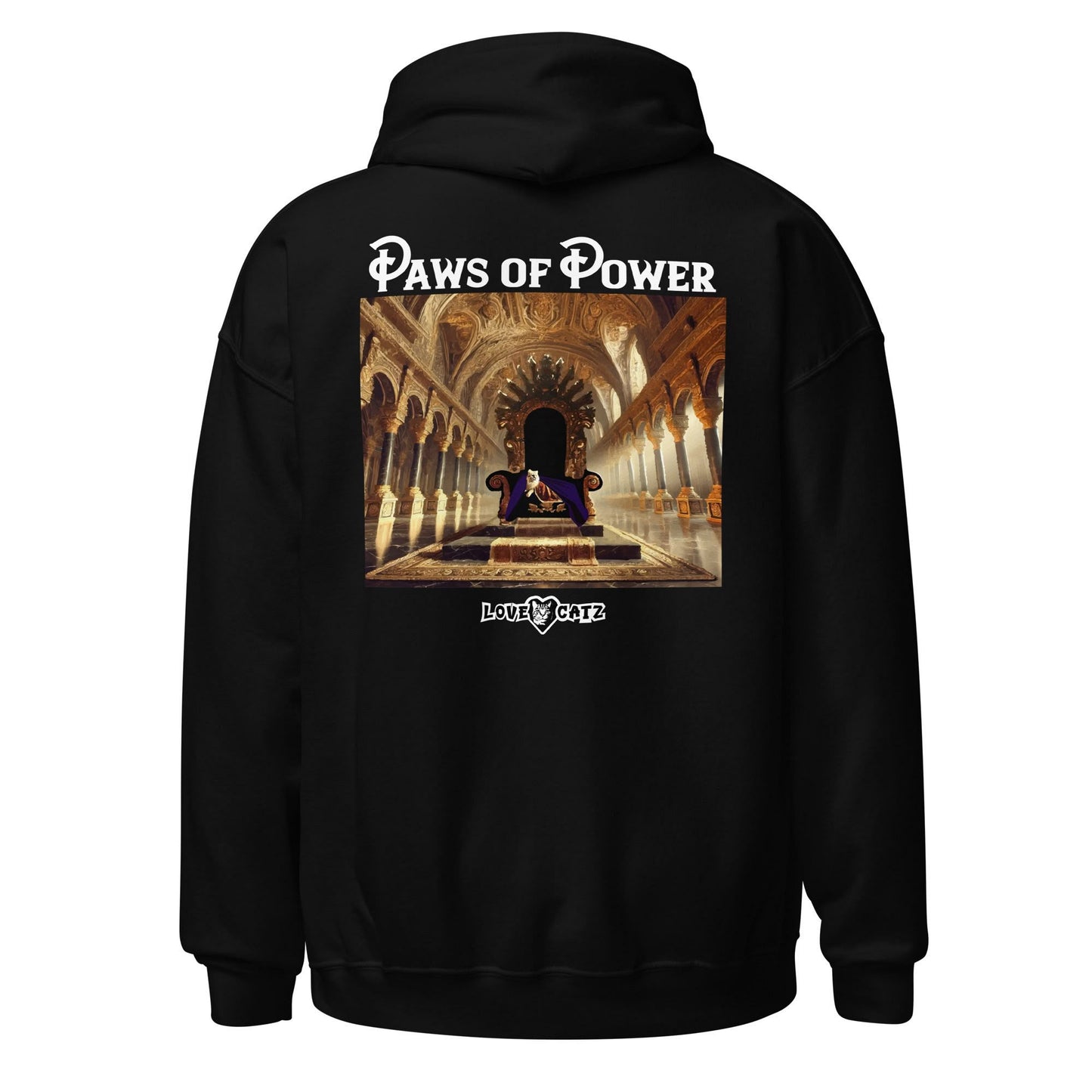 Paws of Power: Hoodie (S–XL) - Design 01A