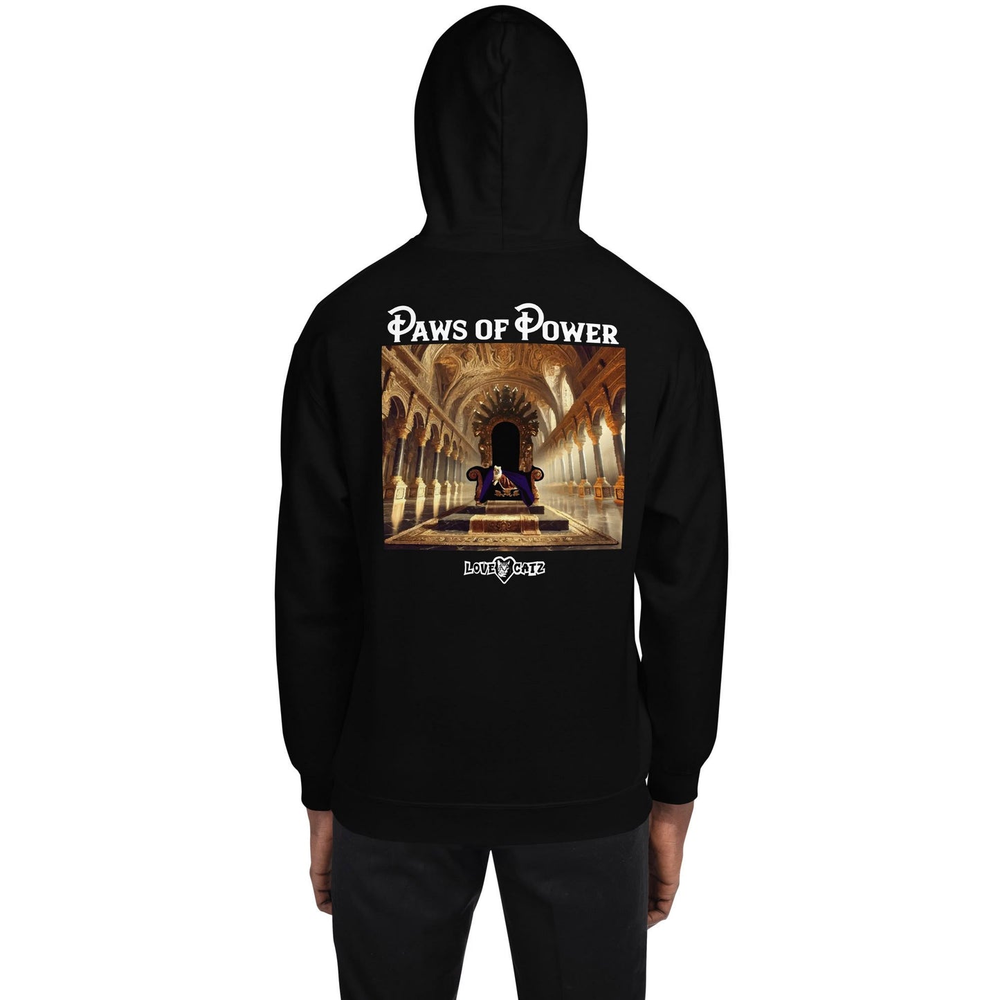 Paws of Power: Hoodie (S–XL) - Design 01A