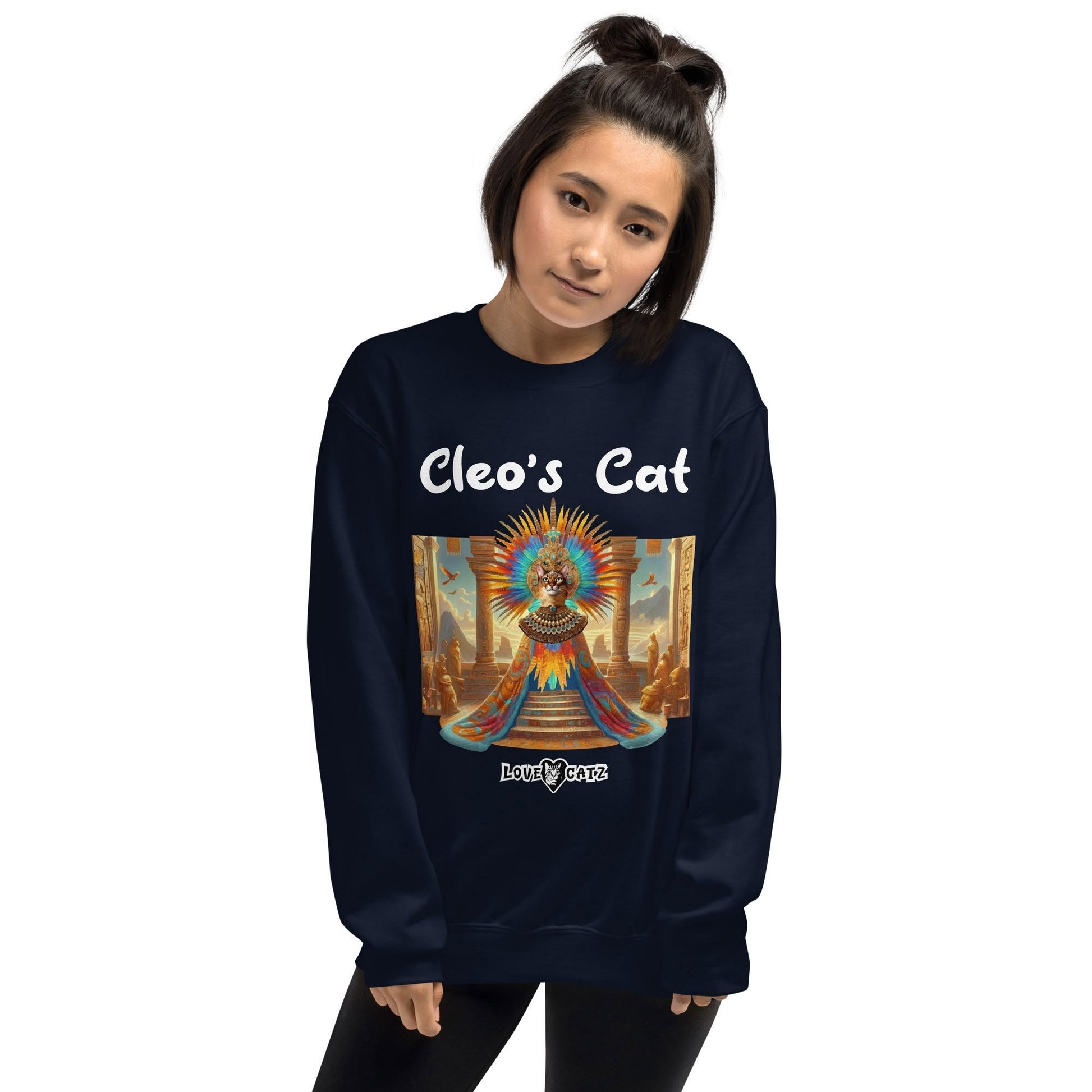 Cleo'sCatStory-Sweatshirt-LoveCatz.Store