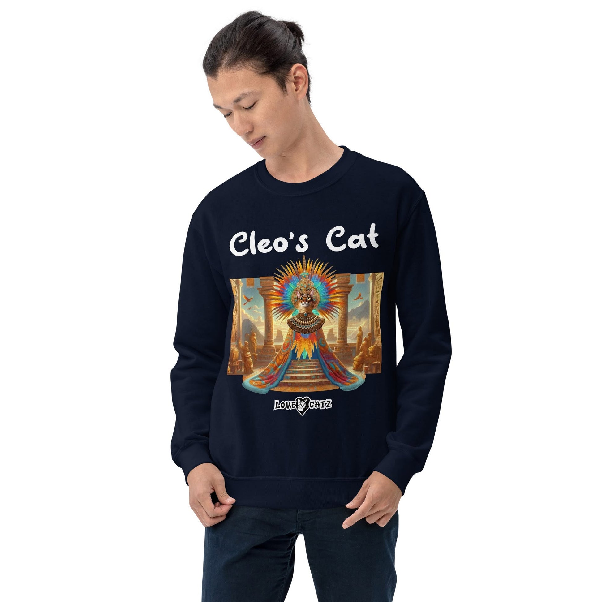 Cleo'sCatStory-Sweatshirt-LoveCatz.Store