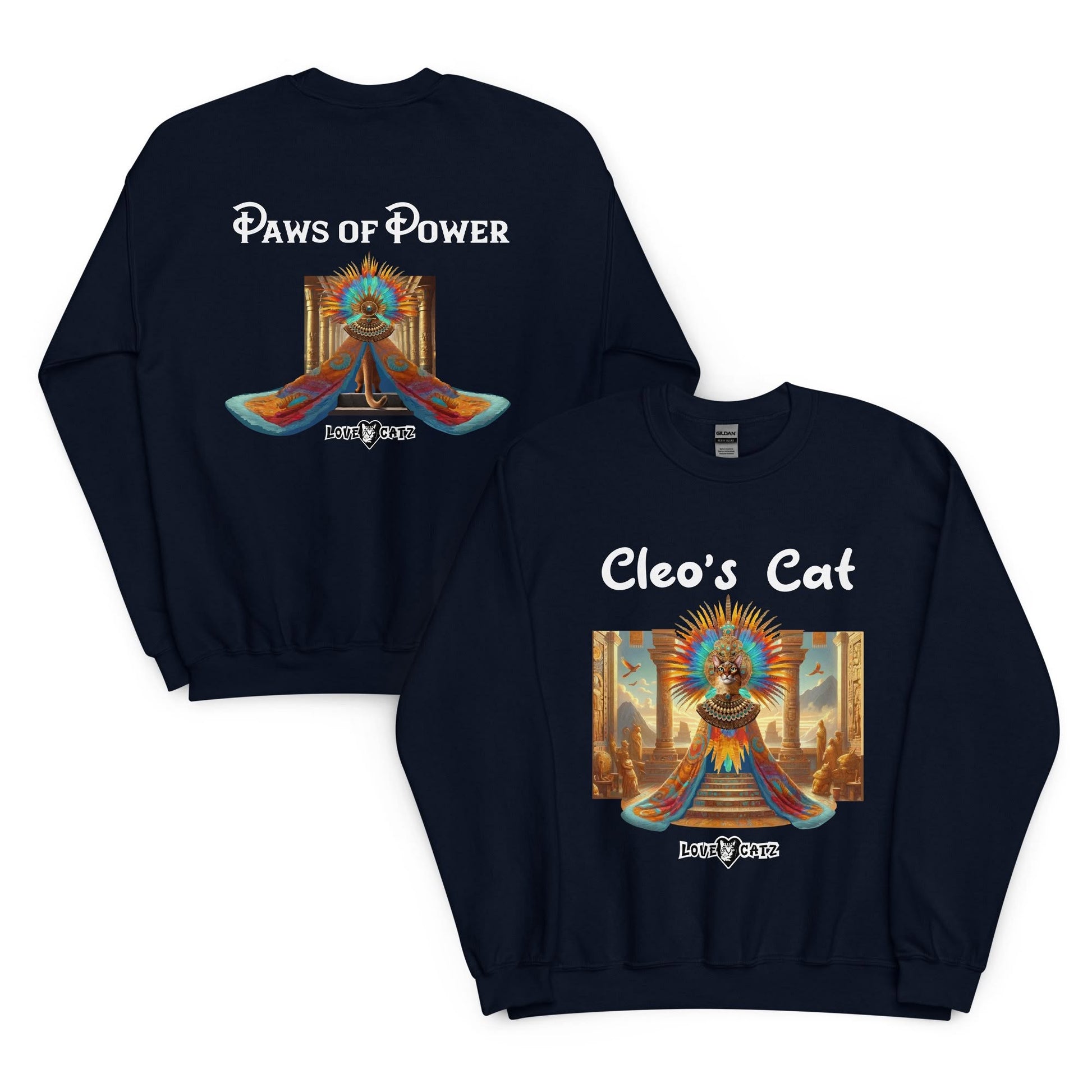 Cleo'sCatStory-Sweatshirt-LoveCatz.Store