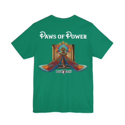 Cleo's Cat Story: T-shirt (S–XL) - Design 01 - Double-Sided