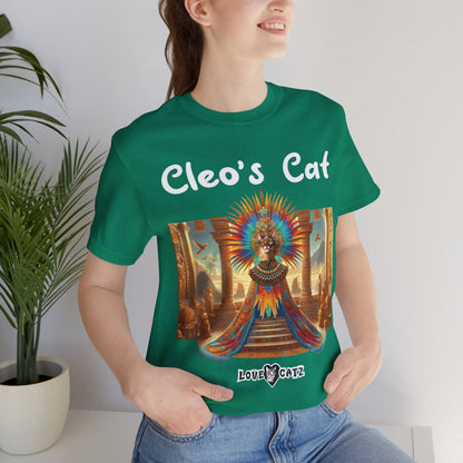 Cleo's Cat Story: T-shirt (S–XL) - Design 01
