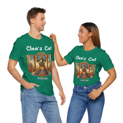Cleo's Cat Story: T-shirt (S–XL) - Design 01 - Double-Sided