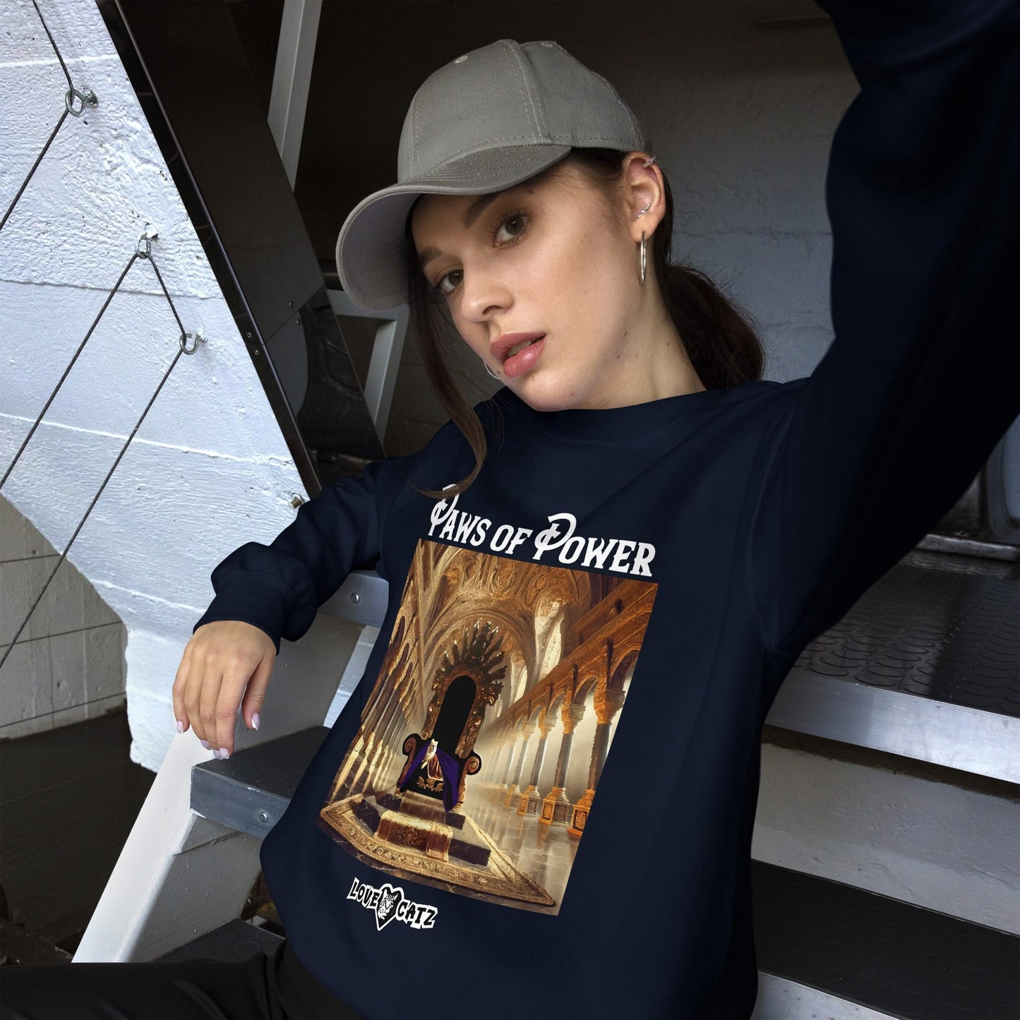 Paws of Power: Sweatshirt (S–XL) - Design 01