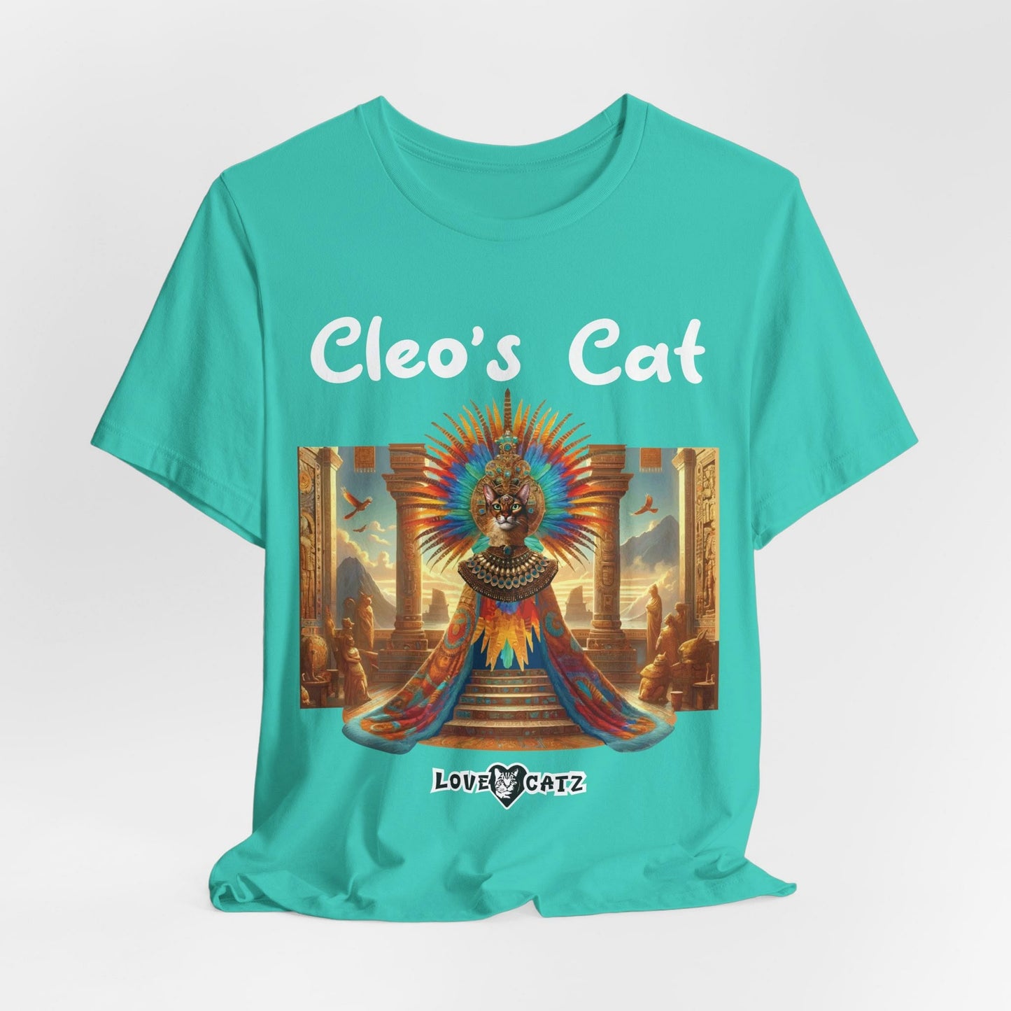 Cleo's Cat Story: T-shirt (S–XL) - Design 01 - Double-Sided