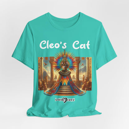 Cleo's Cat Story: T-shirt (S–XL) - Design 01