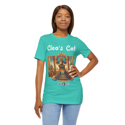 Cleo's Cat Story: T-shirt (S–XL) - Design 01
