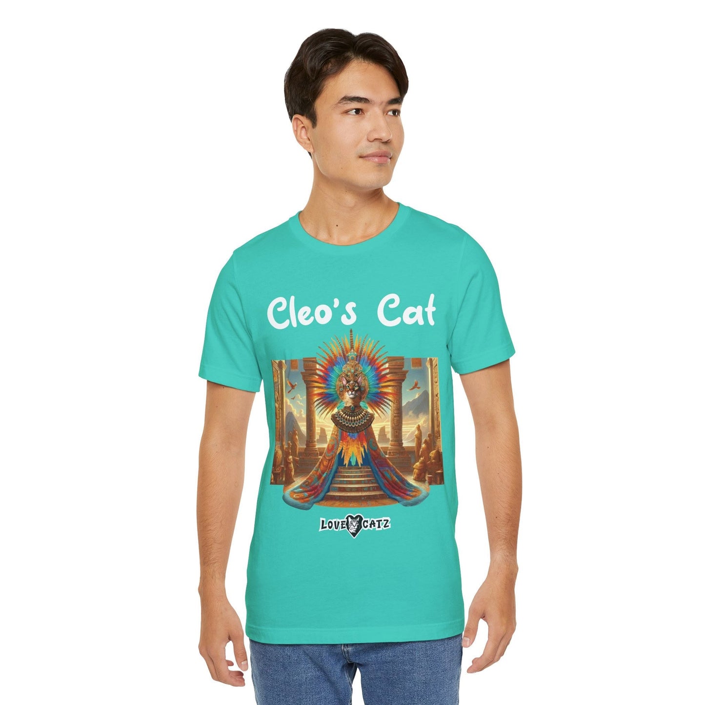 Cleo's Cat Story: T-shirt (S–XL) - Design 01