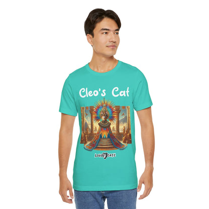 Cleo's Cat Story: T-shirt (S–XL) - Design 01