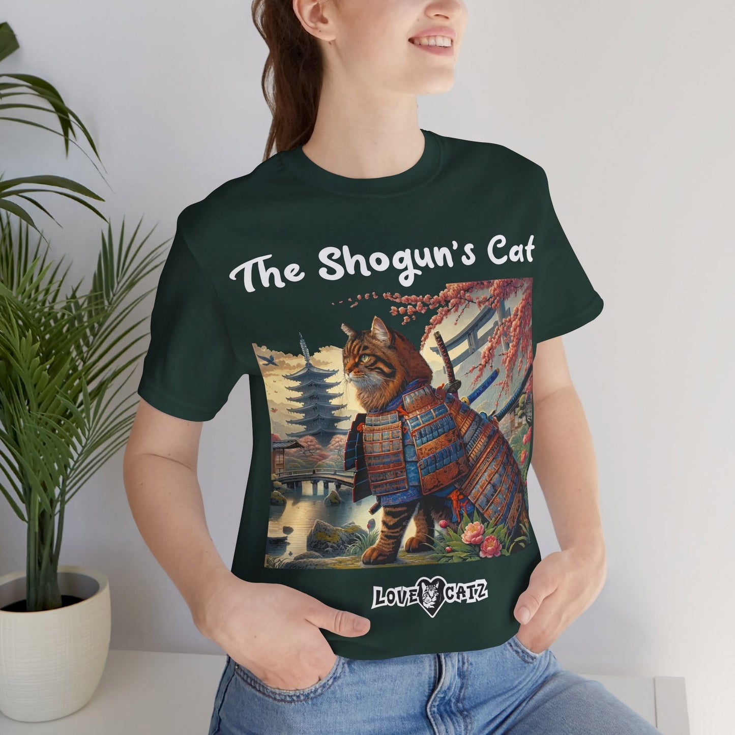 Shogun's Cat Story: T-shirt (S–XL) - Design 01