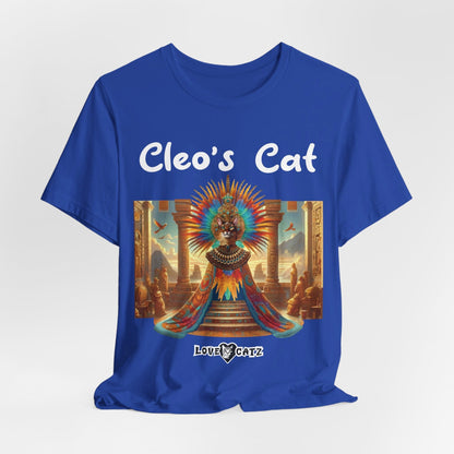 Cleo's Cat Story: T-shirt (S–XL) - Design 01