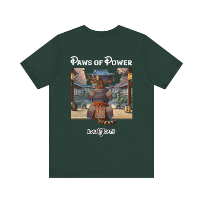 Shogun's Cat Story: T-shirt (2XL–5XL) - Design 01 - Double-Sided