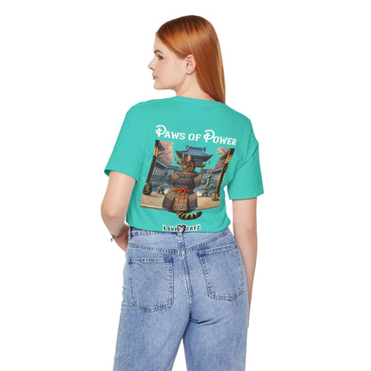 Shogun's Cat Story: T-shirt (S–XL) - Design 01 - Double-Sided