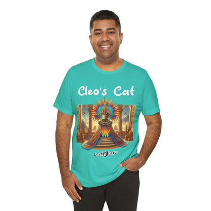 Cleo's Cat Story: T-shirt (2XL–5XL) - Design 01 - Double-Sided