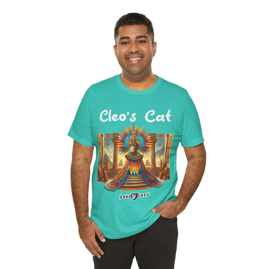 Cleo's Cat Story: T-shirt (2XL–5XL) - Design 01 - Double-Sided