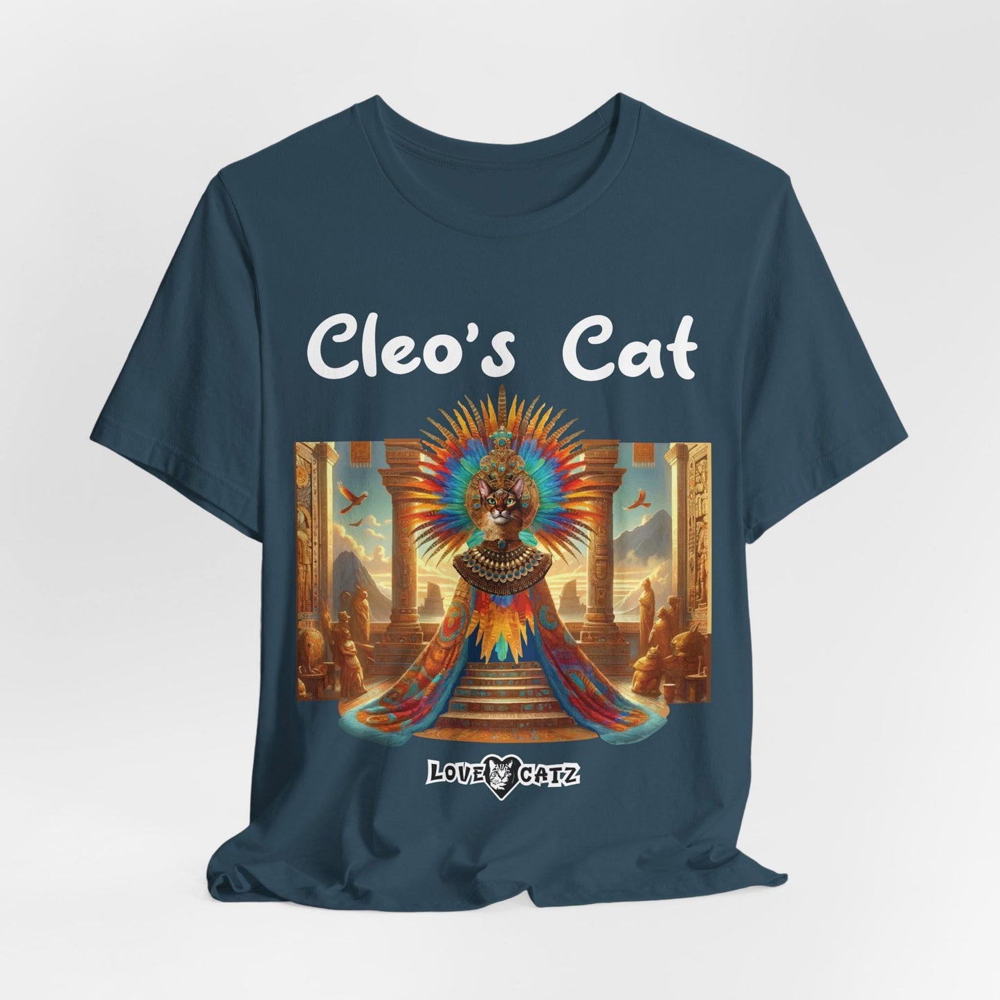 Cleo's Cat Story: T-shirt (S–XL) - Design 01 - Double-Sided