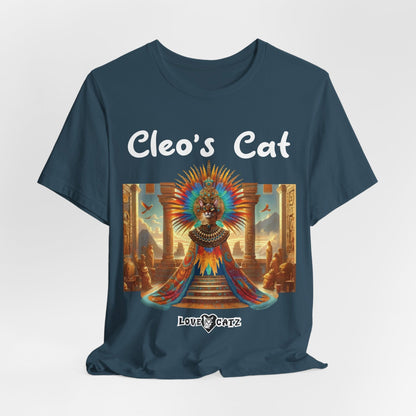 Cleo's Cat Story: T-shirt (S–XL) - Design 01