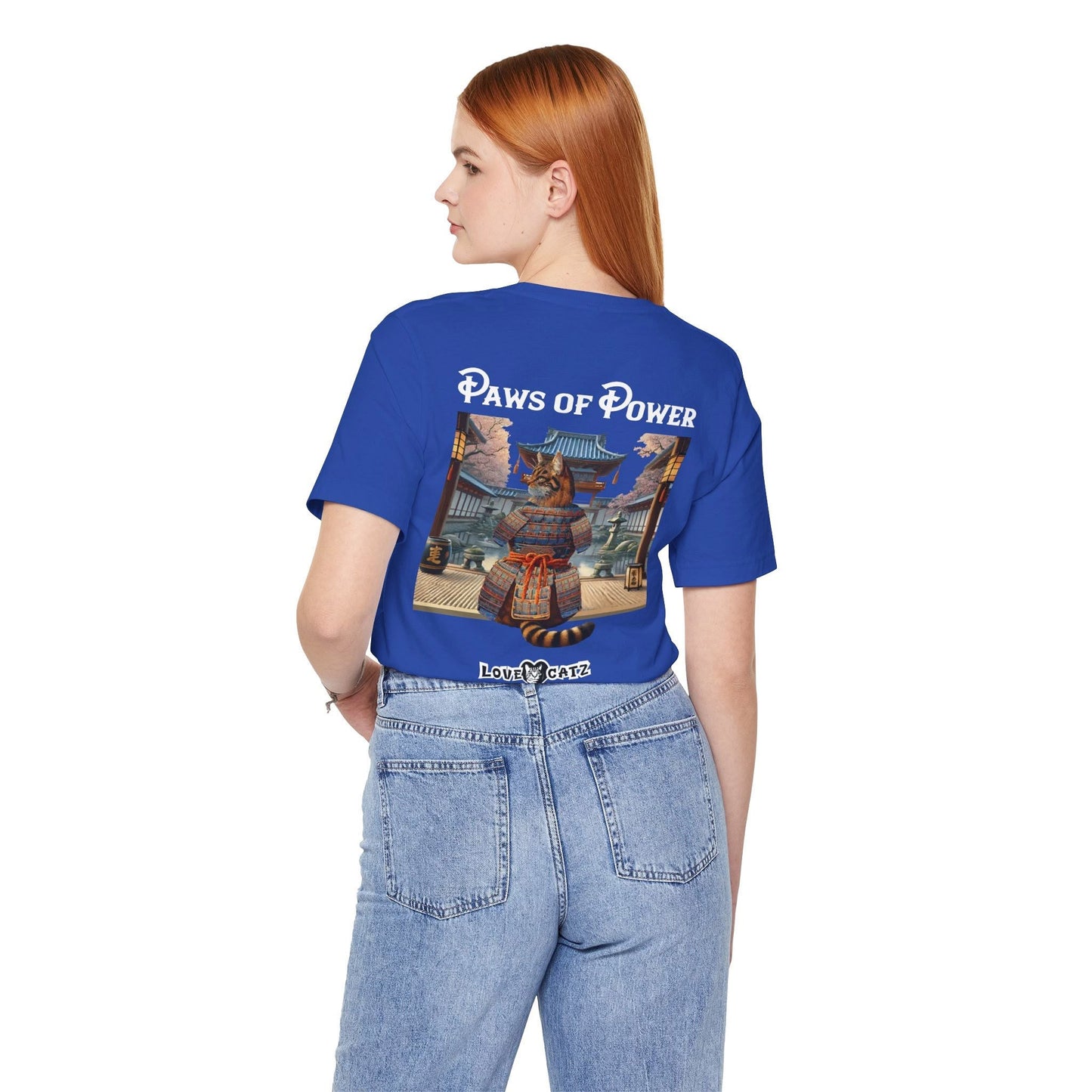 Shogun's Cat Story: T-shirt (S–XL) - Design 01 - Double-Sided