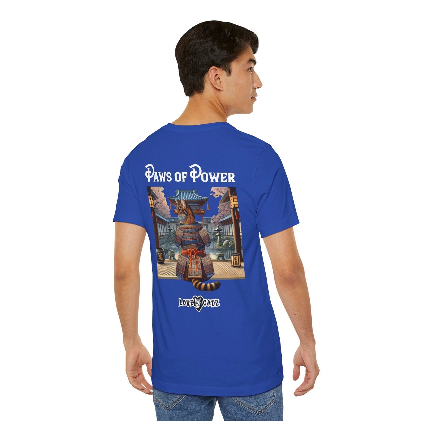 Shogun's Cat Story: T-shirt (S–XL) - Design 01 - Double-Sided